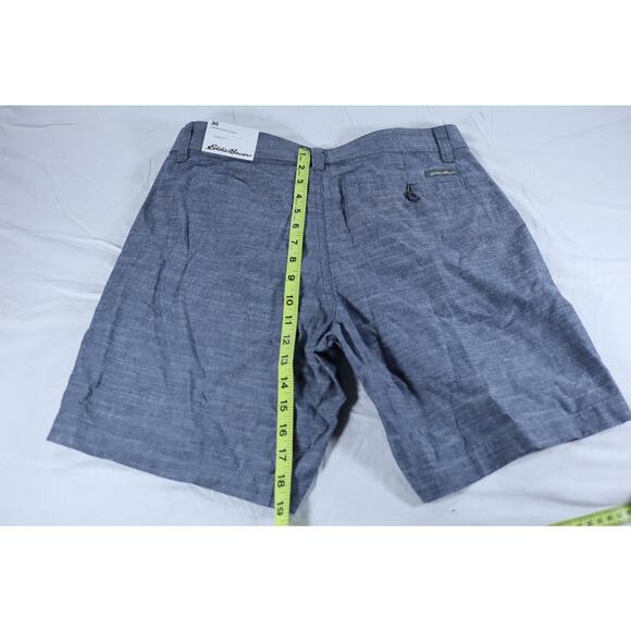Eddie Bauer Camano Short 2.0 Blue Chambray Size 30 NWT - Picture 5 of 12